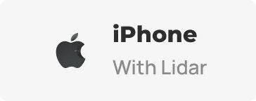 Iphone Pro (with lidar)